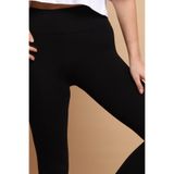 Mom's Lab Kadın Siyah Yüksek Bel Çelik Tayt;Siyah 2Xl,207000016024