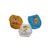 Mom's Lab Minik Kuşlar Temalı Erkek Bebek 3'Lü Alıştırma Külodu;Çok Renkli 3 Yaş,comshu26d9842e-cb9