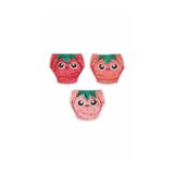Mom's Lab Poopes Yıkanabilir 3'Lü Kombin Kız Neşeli Çilek Alıştırma Külodu 1-2-3-4 Yaş;Pembe-Gül-Kırmızı 3-4 Yaş,PPS0100203023