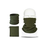 Mom's Lab Unisex Termal Polar Boyunluk Bere A Kalite Haki;Haki