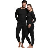 Mom's Lab Yetişkin Soğuk Havalar Için Ideal Termal Takım;Siyah 2Xl