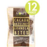 Mom's Natural Foods 12'li Glutensiz KAKAO & FINDIK Granola BITE - 480 gr