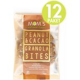 Mom's Natural Foods 12'li Glutensiz YER FISTIĞI & KAKAO Granola BITE - 480 gr