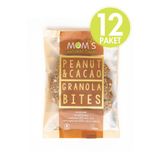 Mom's Natural Foods 12'li Glutensiz Yer Fıstığı & Kakao Granola Bıtes