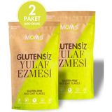 Mom's Natural Foods 2'li Glutensiz Yulaf Ezmesi 600 gr Sade İçerik ile Kahvaltılık Gevrek