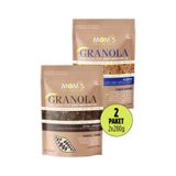 Mom's Natural Foods 2'Lİ GRANOLA - YABANMERSİN'İ 280 G - KAKAO FINDIK 280 G