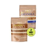 Mom's Natural Foods 2'Lİ GRANOLA - YABANMERSİNİ 280 G - YER FISTIĞI 280 G