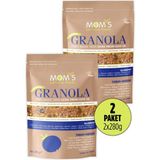 Mom's Natural Foods 2'li Yaban Mersini Granola 280 G - 560 gr
