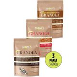 Mom's Natural Foods 3'lü granola Kakao 280 G / Çilek 280 G / YerF 280G - 840 gr