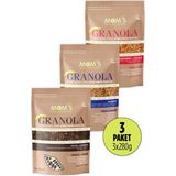Mom's Natural Foods 3'lü Granola Kakao 280 G / Y.Mer 280 G / Çilek 280 - 840 gr