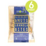 Mom's Natural Foods 6'lı Glutensiz Yaban Mersini Granola Bıte - 240 gr