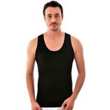 Momslab 3 Adet Modal Elasthan Atlet, L, nı4311, Siyah, Erkek