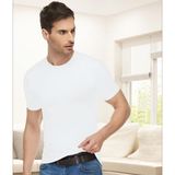 Momslab 3'lü Paket 0 Yaka Erkek Fanila, BEYAZ, xl