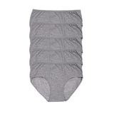 Momslab 5'li Paket Likralı Bato Külot, XS, Elf568t0924ccm5, Gri, kadın
