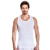 Momslab 6'lı Paket Erkek%100 Pamuk Beyaz Askılı Penye Kumaş Klasik Atlet (BEYAZ / 4XL)