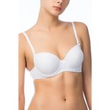 Momslab Cup'lı Mikro Sütyen, 75, yg56524965496354968541, Beyaz, Kadın