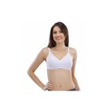 Momslab Dikişsiz Penye Toparlayıcı Sütyen, 85, yg2108457777686212, Beyaz, Kadın