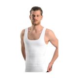 Momslab Dikişsiz Vücut Toparlayıcı Erkek Dikişsiz Korse (Beyaz/L)