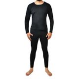 MOMSLAB ERKEK ALT ÜST SİYAH TERMAL TAKIM (SİYAH/XL)