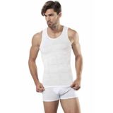Momslab Erkek Beyaz Slim N Lift Korse Atlet 2010 (Standart/L)