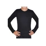 Momslab Erkek Çocuk Siyah Termal Uzun Kol Fanila İçlik (SİYAH / 5-7 Yaş)