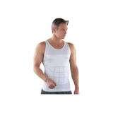 Momslab Erkek Korse Atlet (Beyaz / 2XL)