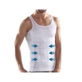 Momslab Erkek Korse Atlet (BEYAZ/XXL)