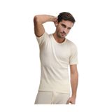 Momslab Erkek Krem Kısa Kol İçlik (krem/XL)