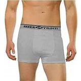Momslab ERKEK LİKRALI BOXER 6 LI PAKET (GRİ/M)