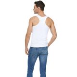 Momslab Erkek Sporcu Atlet 3'lü, BEYAZ, xl
