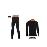 Momslab Erkek Termal Alt Üst Takım -20 Derece Tam Koruma (siyah / 3XL)