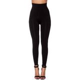 Momslab Extra Yüksek Bel Korse Tayt, 3XL, MARLK091219ND, Siyah, kadın