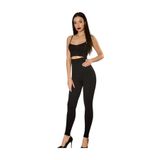 Momslab Fit Beden Incelten Korse Tayt (SİYAH / 46-48)