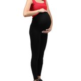 Momslab Hamile Taytı, Ayarlanabilir Bel, Organik Pamuklu, L-XL Beden, L-XL, MSLHTARLbonkop5965656005, Siyah, Kadın