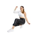 Momslab Içi Kürklü Deri Tayt (SİYAH/XL)