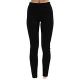 Momslab incelme etkili Siyah Kışlık Toparlayıcı Şardonlu Yüksek Bel Örme Çelik Tayt (siyah / 2XL)