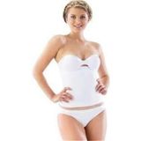 Momslab Kadın Beyaz Agraflı Bel Korse 5050 (Beyaz/S)