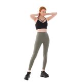 Momslab Kadın Hafif Korseli Şardonlu Fitilli Toparlayıcı Kışlık Tayt, BEJ, 2xl