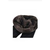 Momslab KADIN İÇ KISMI PELUŞLU KIŞLIK TERMAL TAYT (siyah/M)