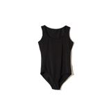 Momslab Kadın Siyah Geniş Askılı Çıtçıtlı Body (SİYAH/S)