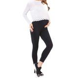 Momslab Kadın Siyah Hamile Taytı - Ty-15 (Siyah / 2XL)