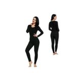 Momslab Kadın Siyah Termal Alt-üst Takım (SİYAH/M)