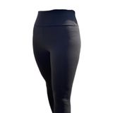 Momslab Kadın Siyah Toparlayıcı Yüksek Bel Çelik Örme Tayt (Siyah/M)