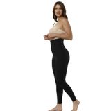 Momslab Kadın Siyah Yüksek Bel Tayt Korse (Siyah / 3XL)