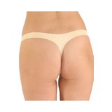 Momslab Kadın Ten Rengi Lazer Kesim Tanga 6'lı 1052 (TEN/S-M)