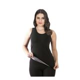 Momslab Kadın Termal Sauna Atlet Beden İncelme Garantili, XL, bon653253258, Siyah