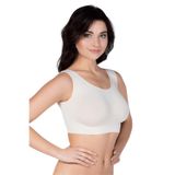 Momslab Kalın Askılı Toparlayıcı Büstiyer Sütyen, L, ygDNX531803, Beyaz, Kadın
