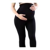 Momslab KIŞLIK İÇİ ŞARDONLU TOPARLAYICI ETKİLİ AYARLANABİLİR BEL ESNEK KUMAŞ HAMİLE TAYTI (SİYAH / 2XL)