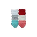 Momslab Kız Çoçuk Külot 12'li Paket (KARMA / 9-10 Yaş)
