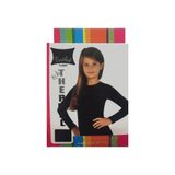 Momslab Kız Çocuk Termal Fanila (SİYAH / 8-10 Yaş)